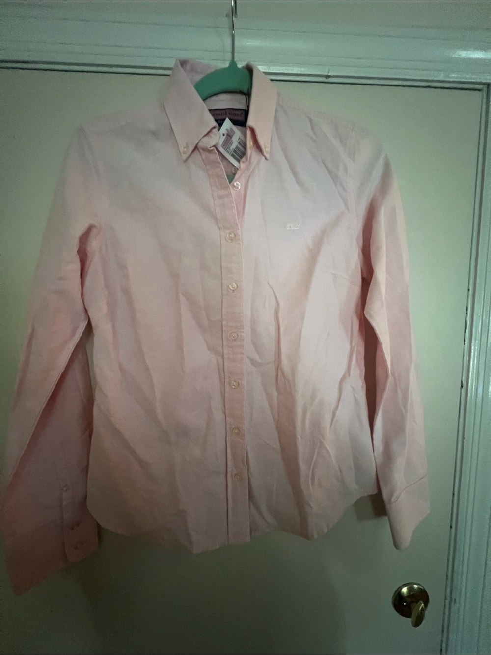 Vineyard Vines Button-Down Women’s Shirt in Light Pink NWT 4
